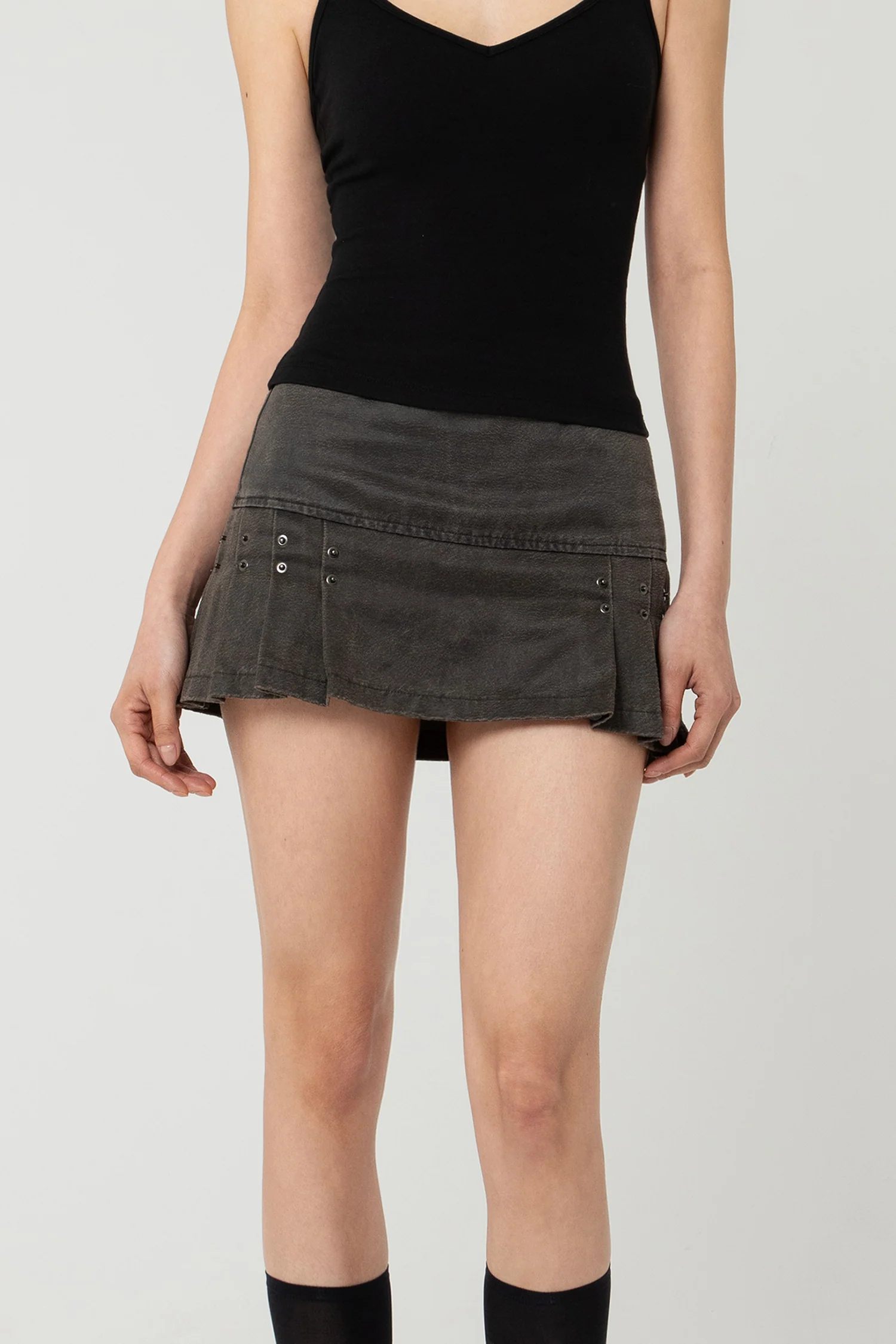 AMMO MINI SKORT COAL