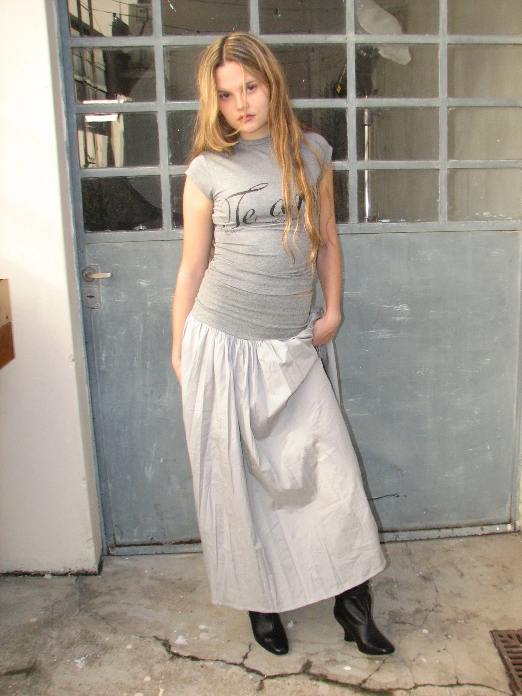 BABY TEE TE AMO - GREY - Image 8