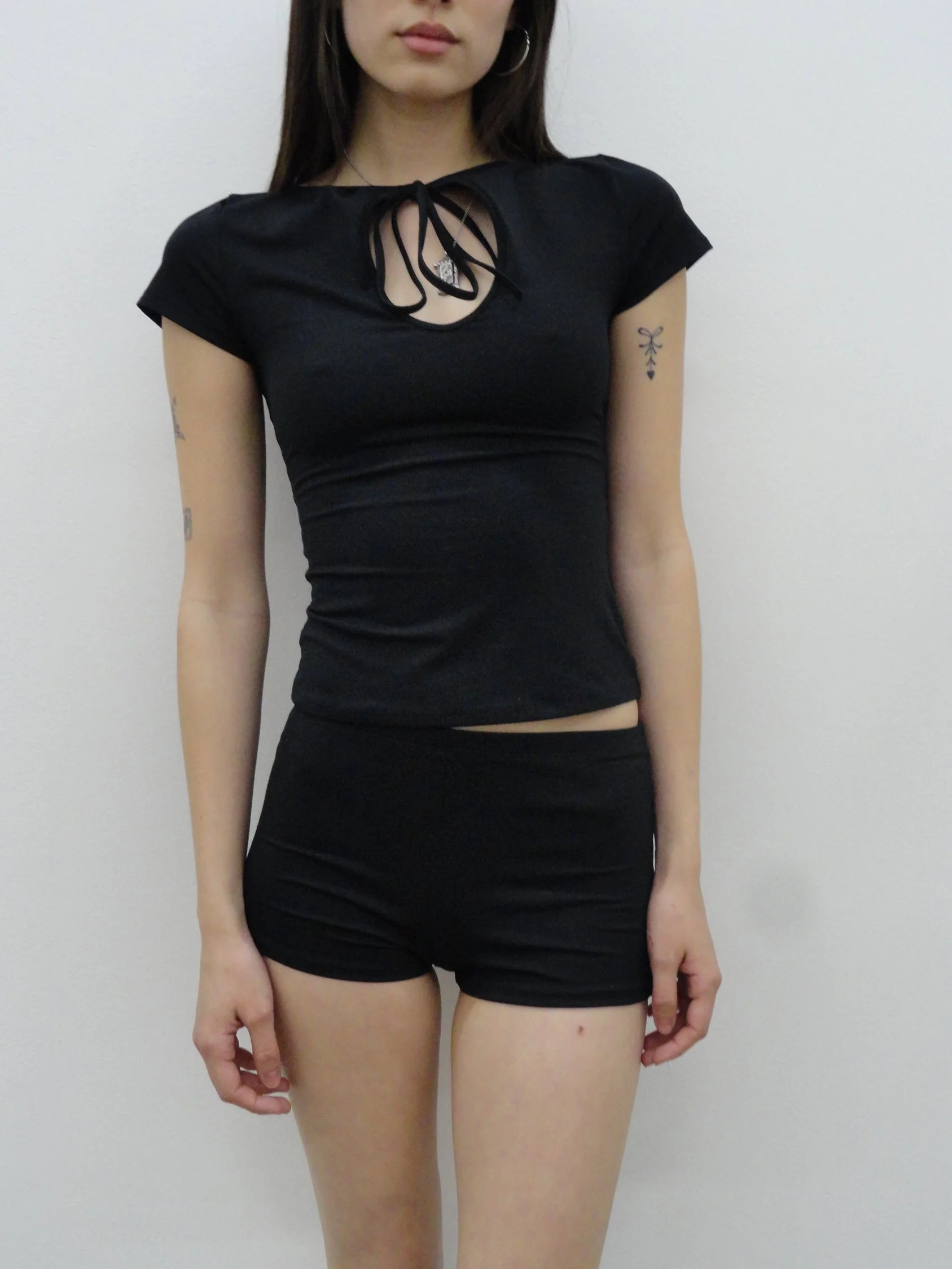 Cleo Hot Shorts in Midnight