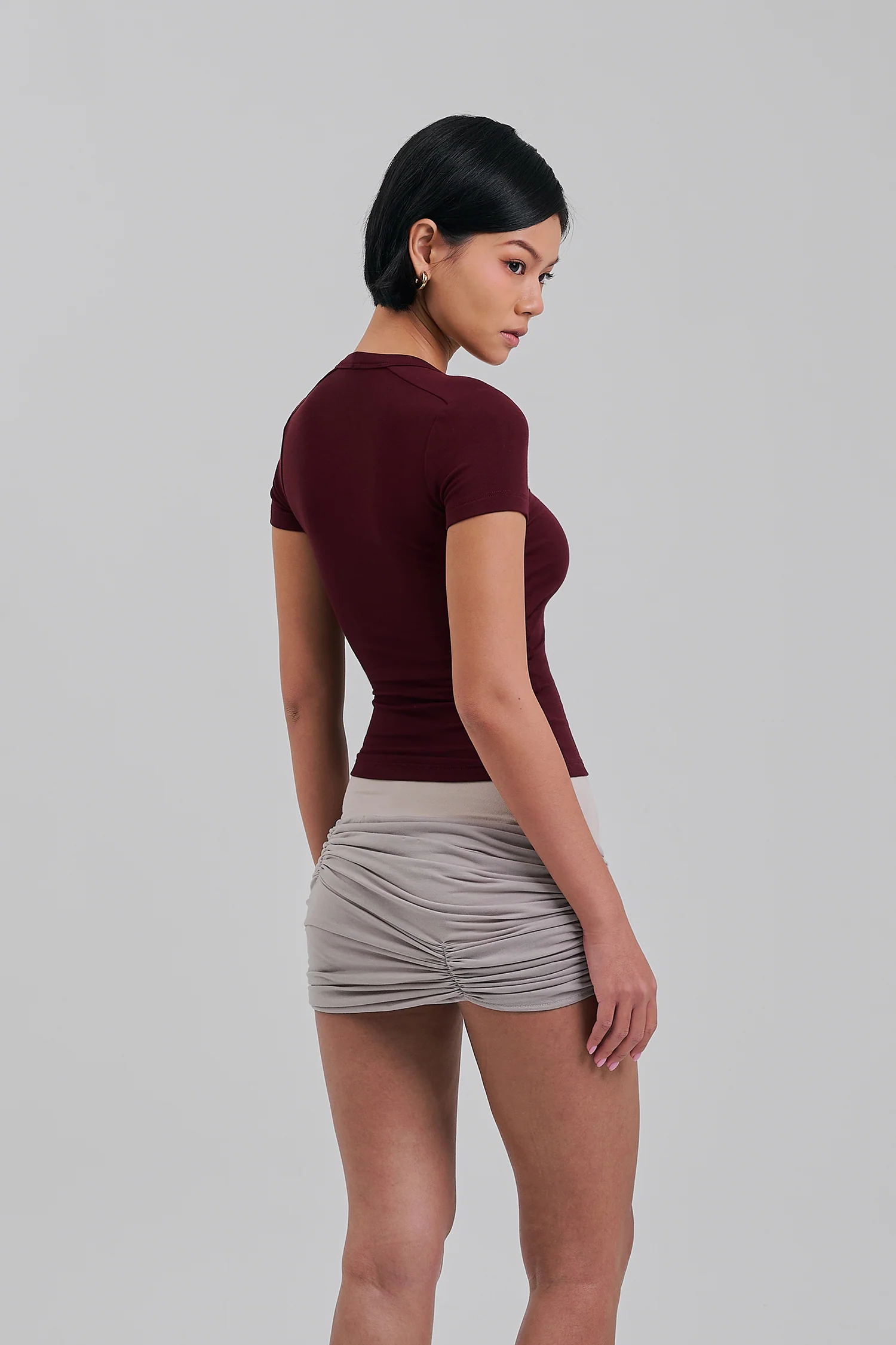 CLOVE TEE MAROON - Image 3