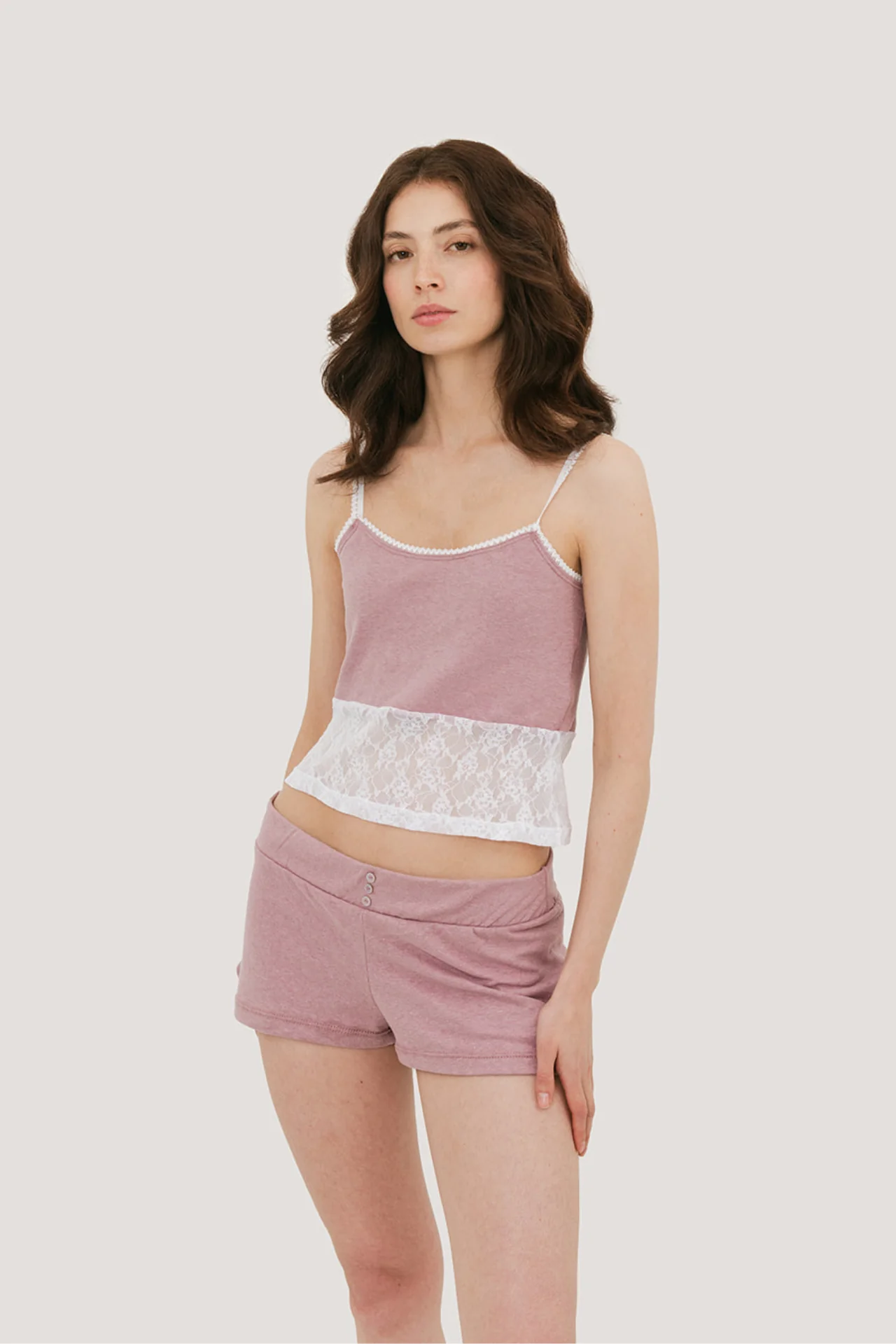 Elena Three Button Mini Short - Image 10