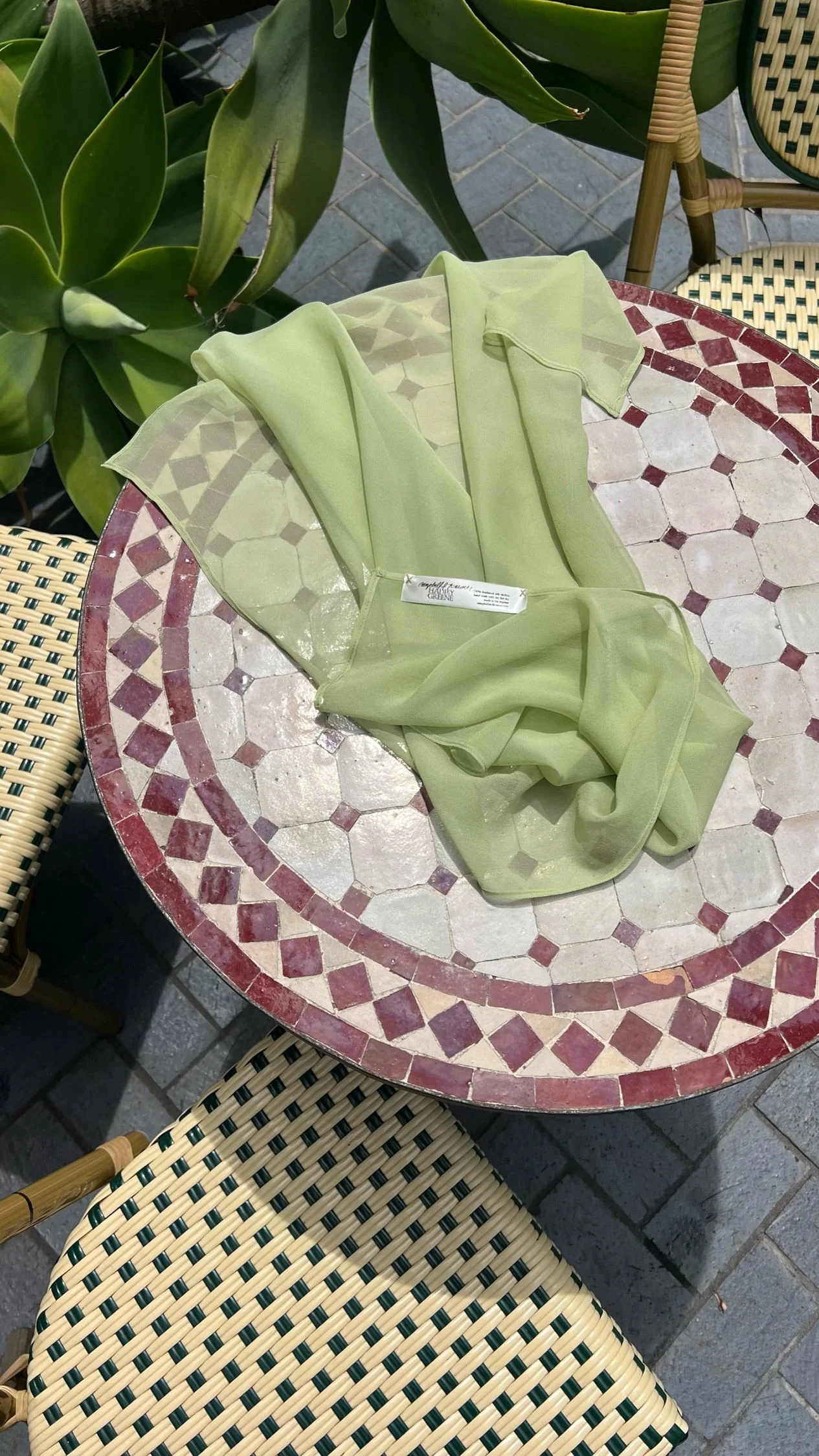 Hadley Scarf in Kiwi - Image 5