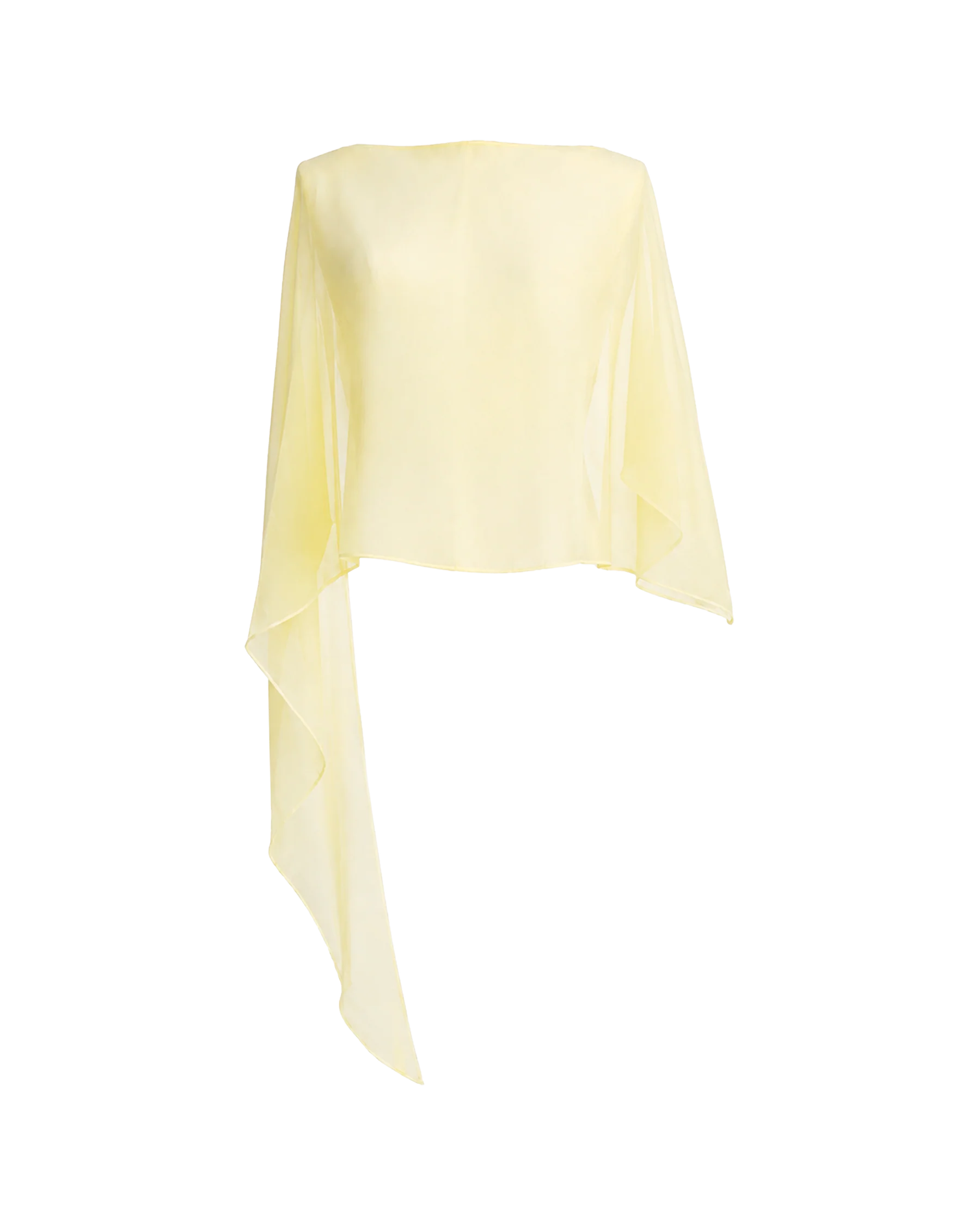 Hadley Poncho in Limoncello - Image 3