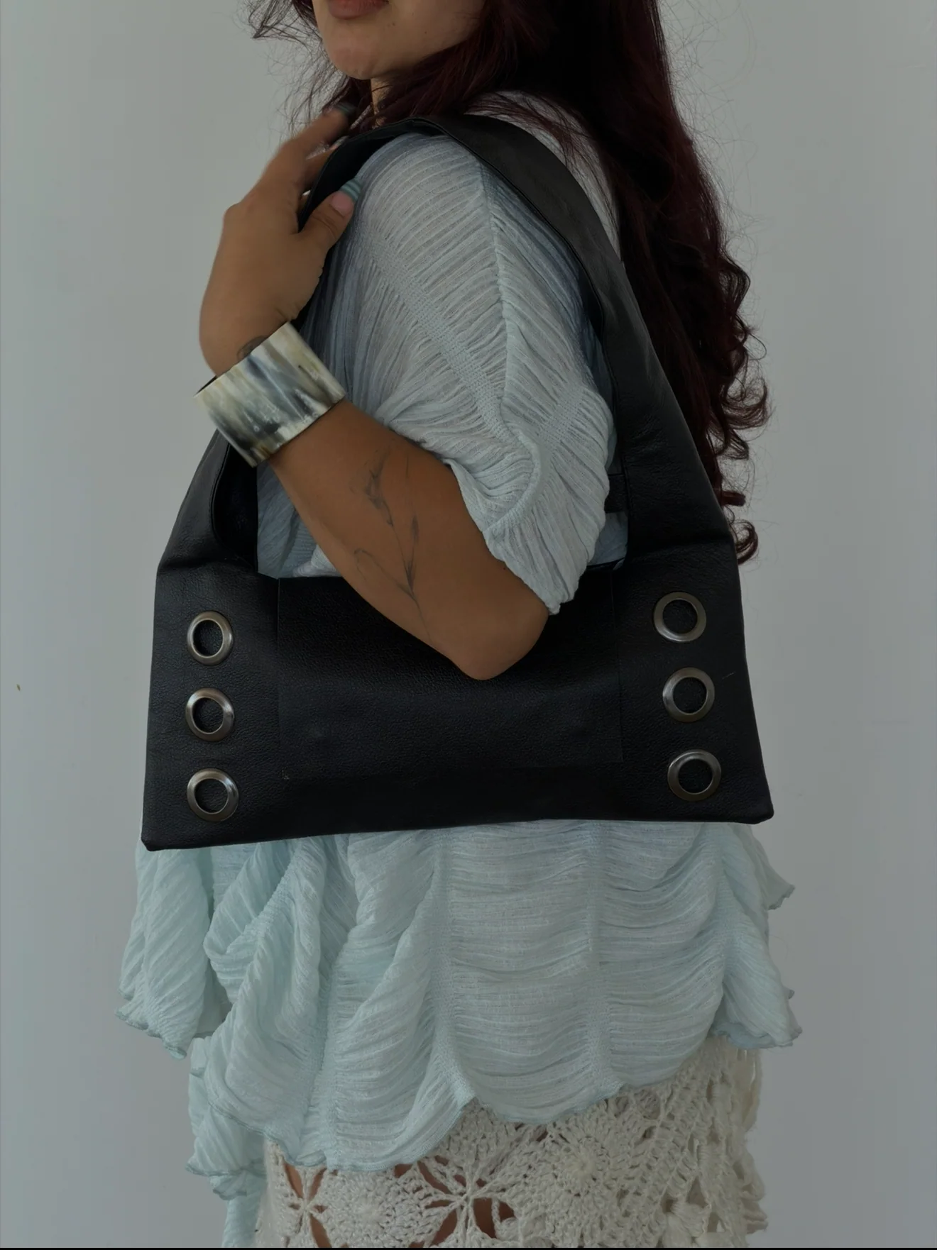 La Grommette Bag - Leather Noir - Image 3