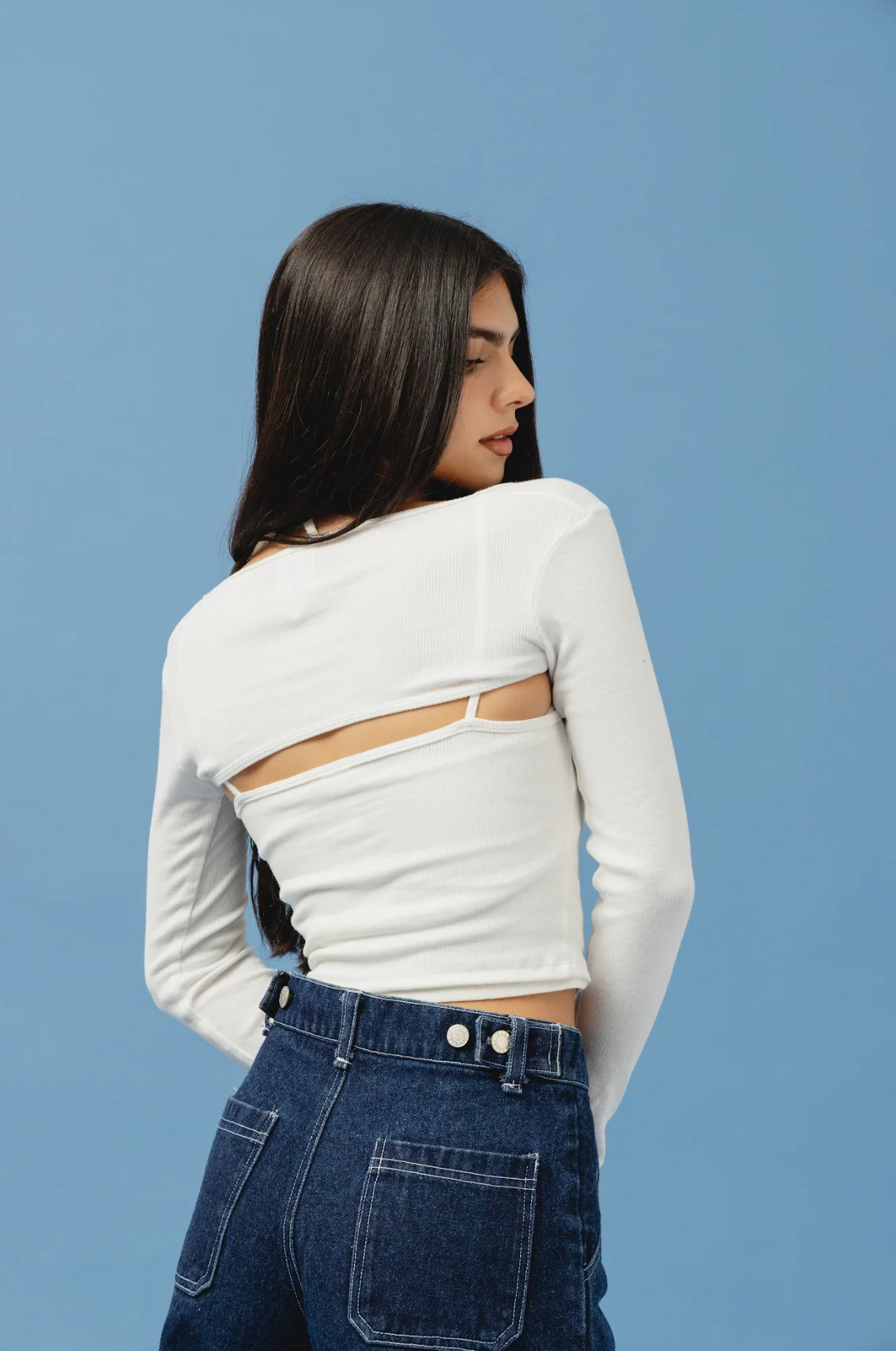The Mary Kate & Ashley White Combo + sleeves - Image 4