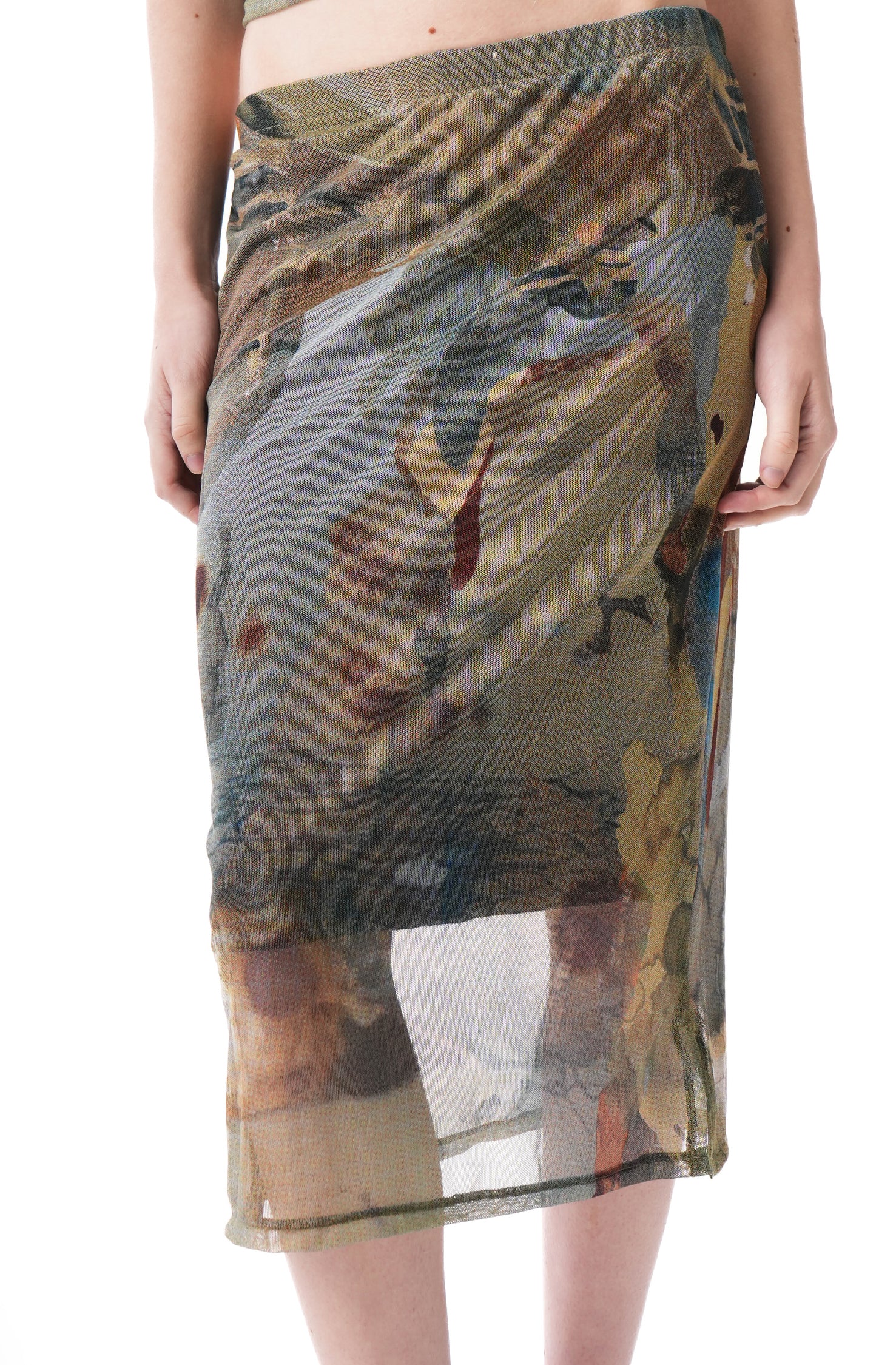 KINTSUGI MIDI SKIRT - Image 2