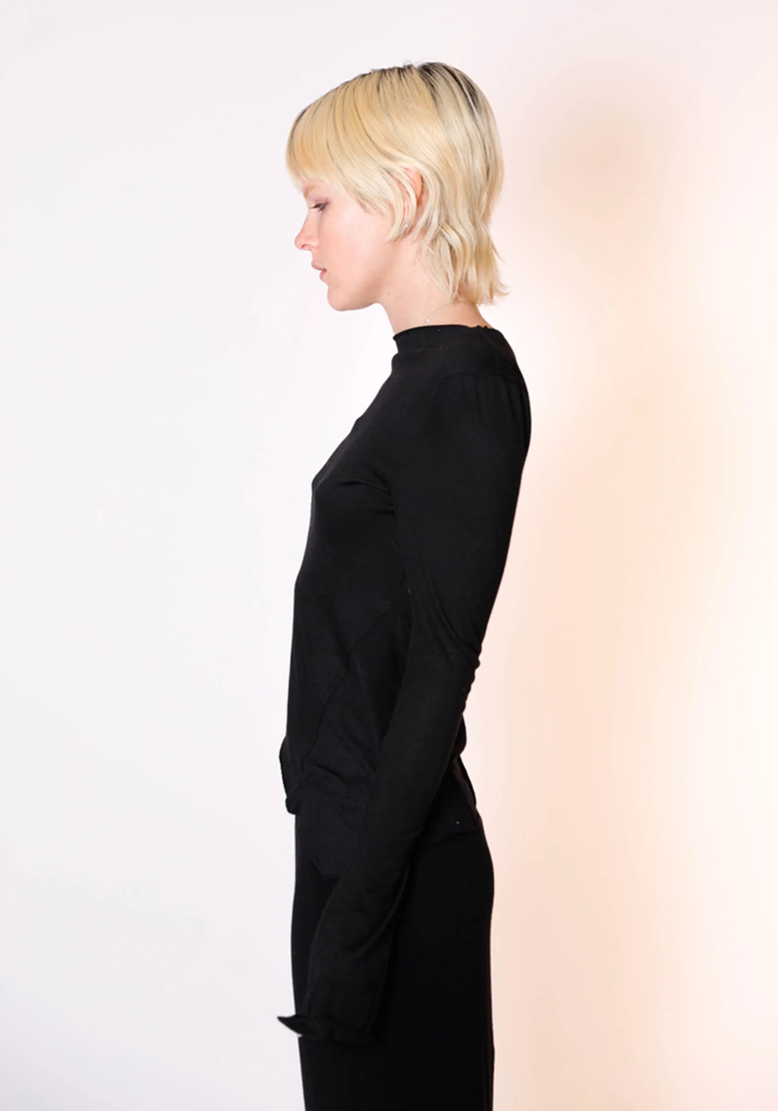 Demeter Long Sleeve Top in Midnight - Image 7