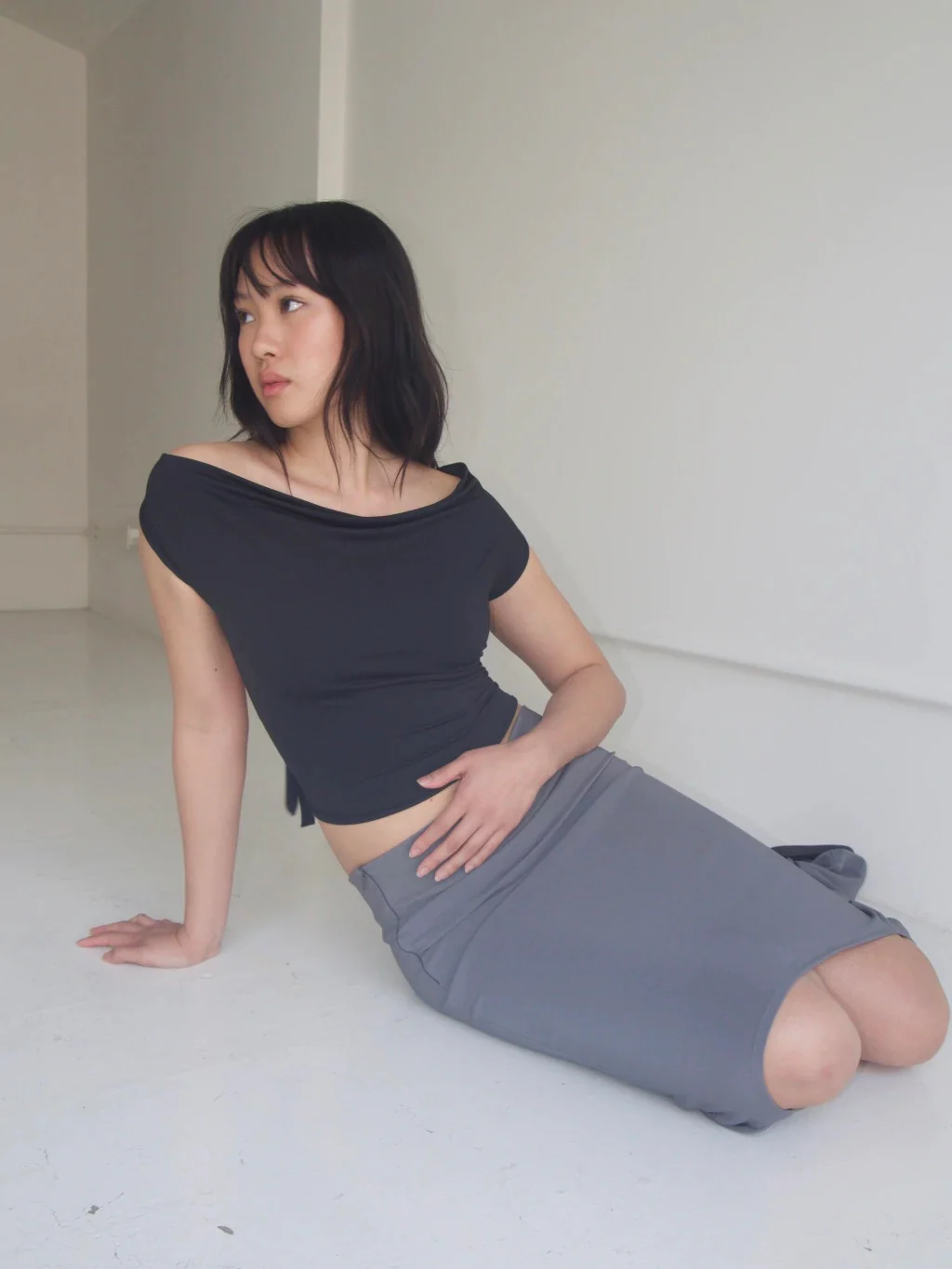 MULTIPLE USES TOP WITH LEATHER BELT - Image 13