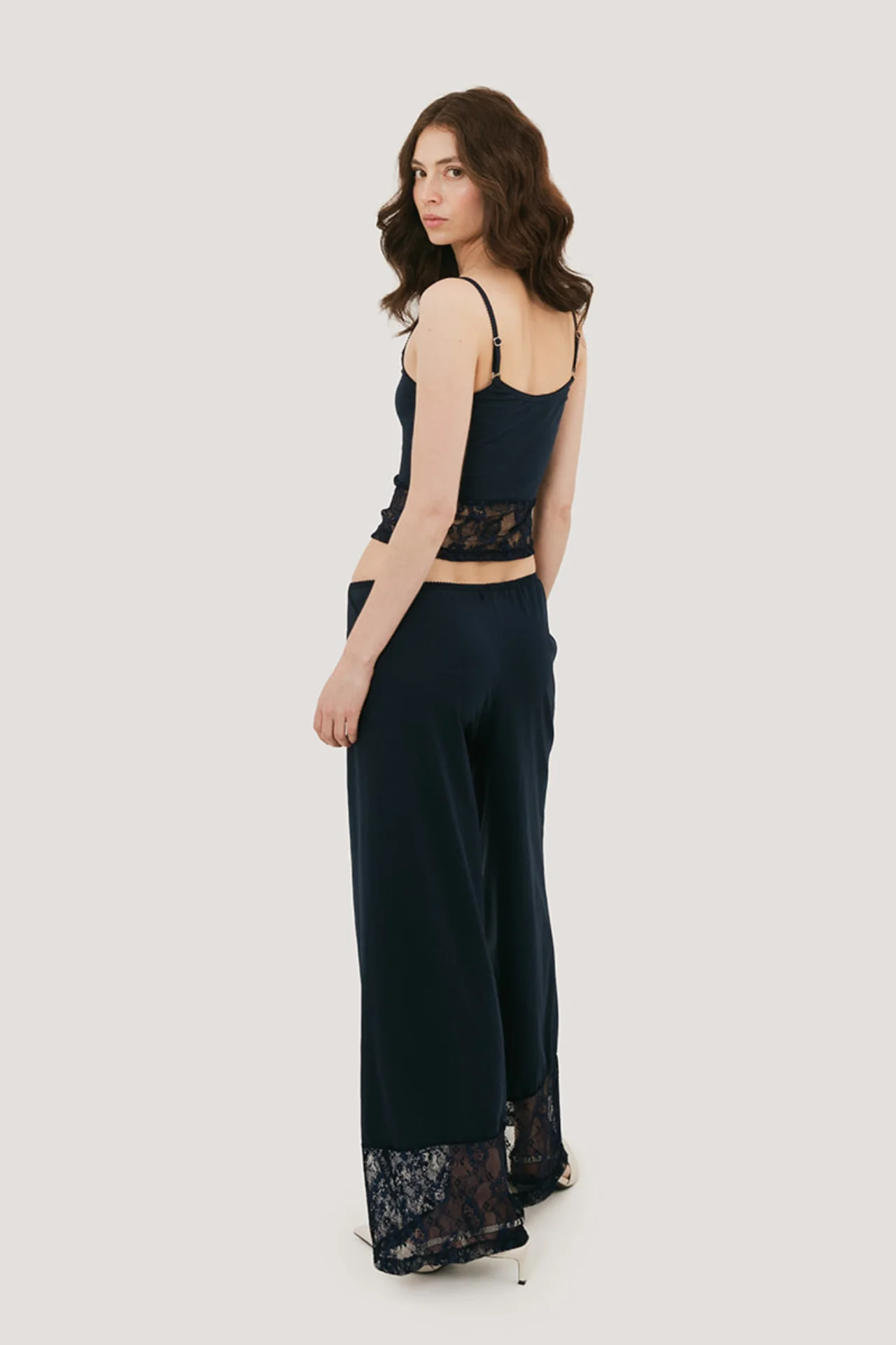 Nina Cotton & Lace Tank Top - Image 11