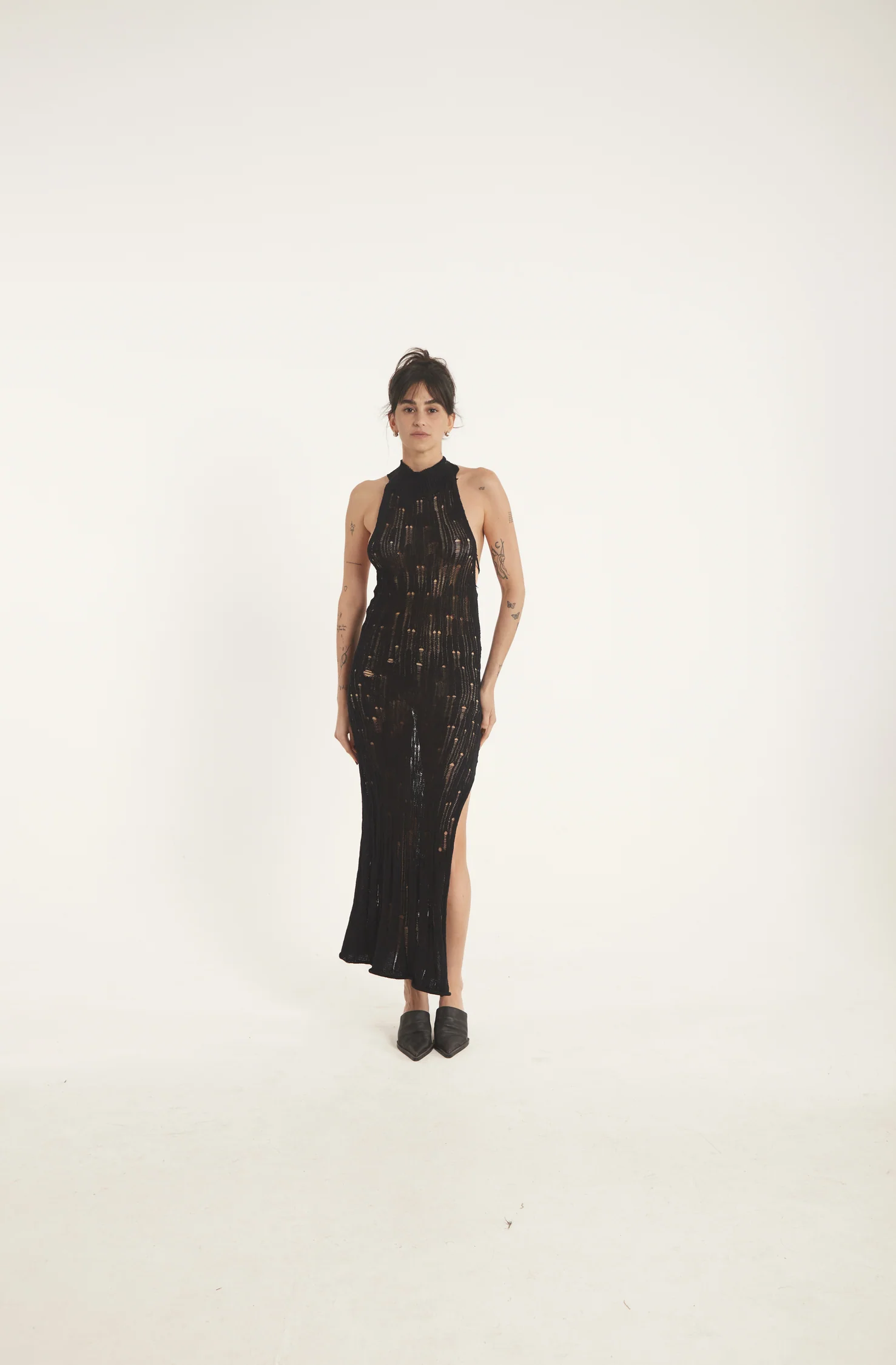 Nipo Long Knit Dress - Image 5