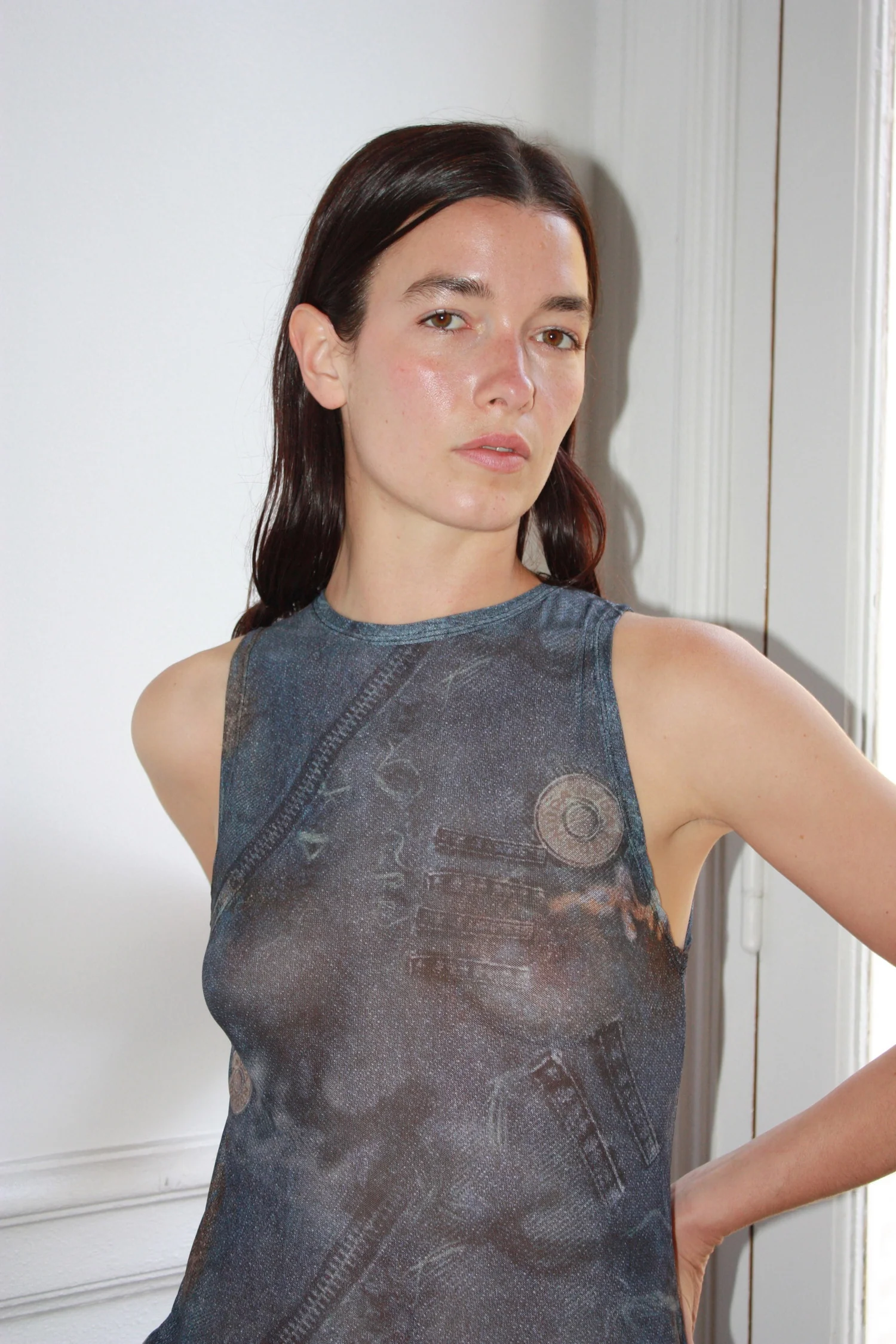 NUDARET 001 - Denim dress - Image 2