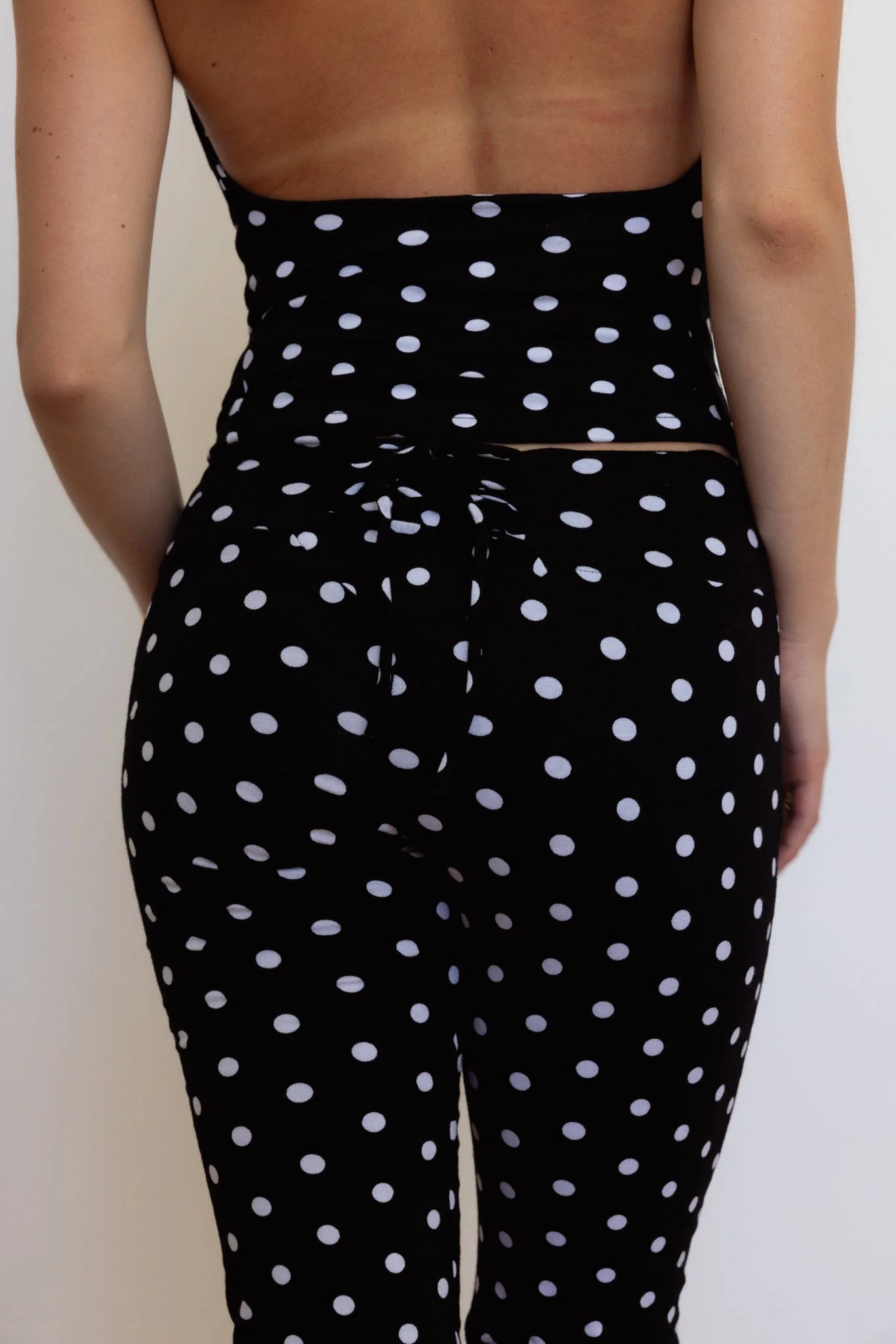 Psyche Capri in Black Polka Dot - Image 5