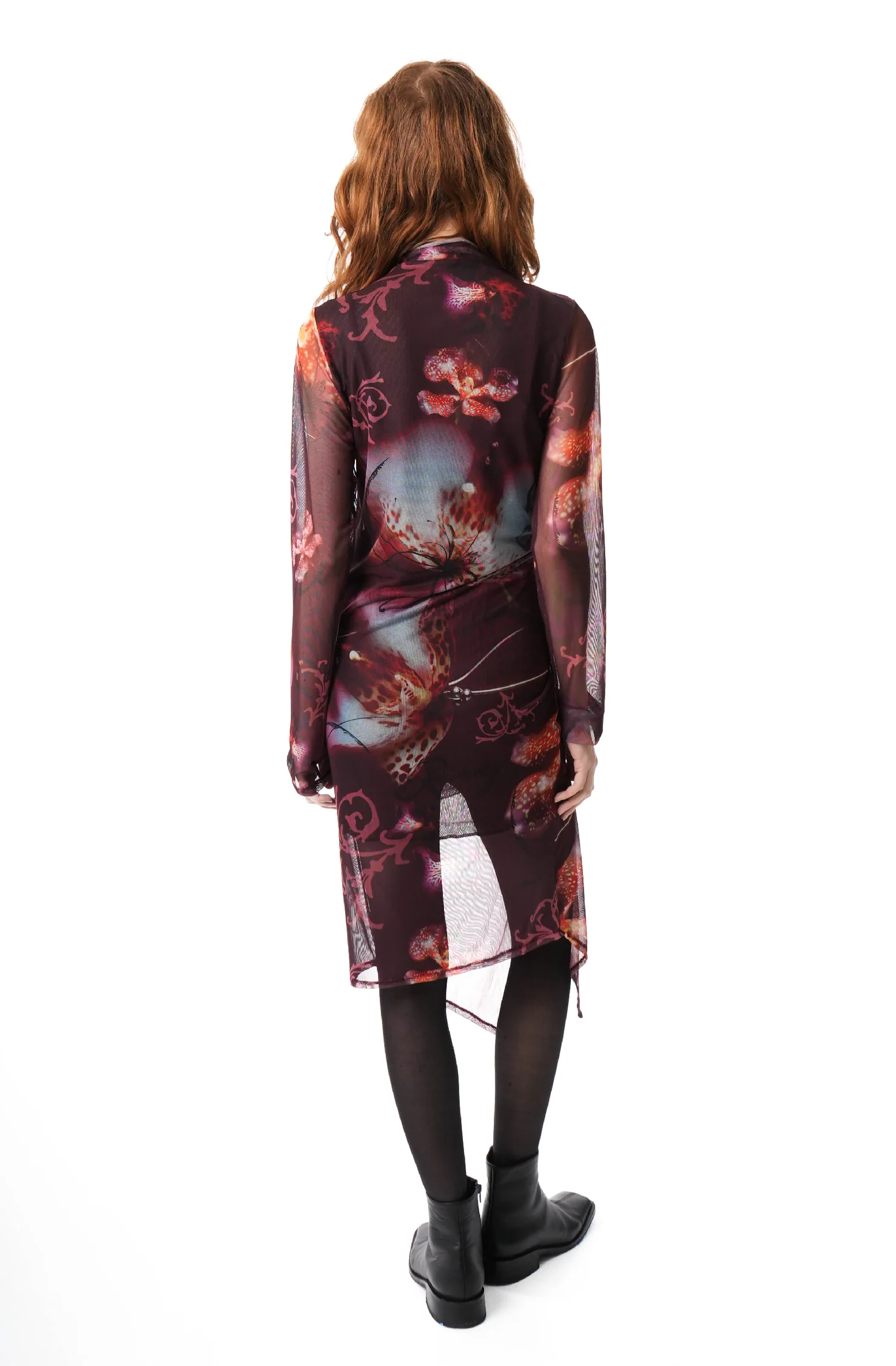 PUREZA DRAPED DRESS - Image 2