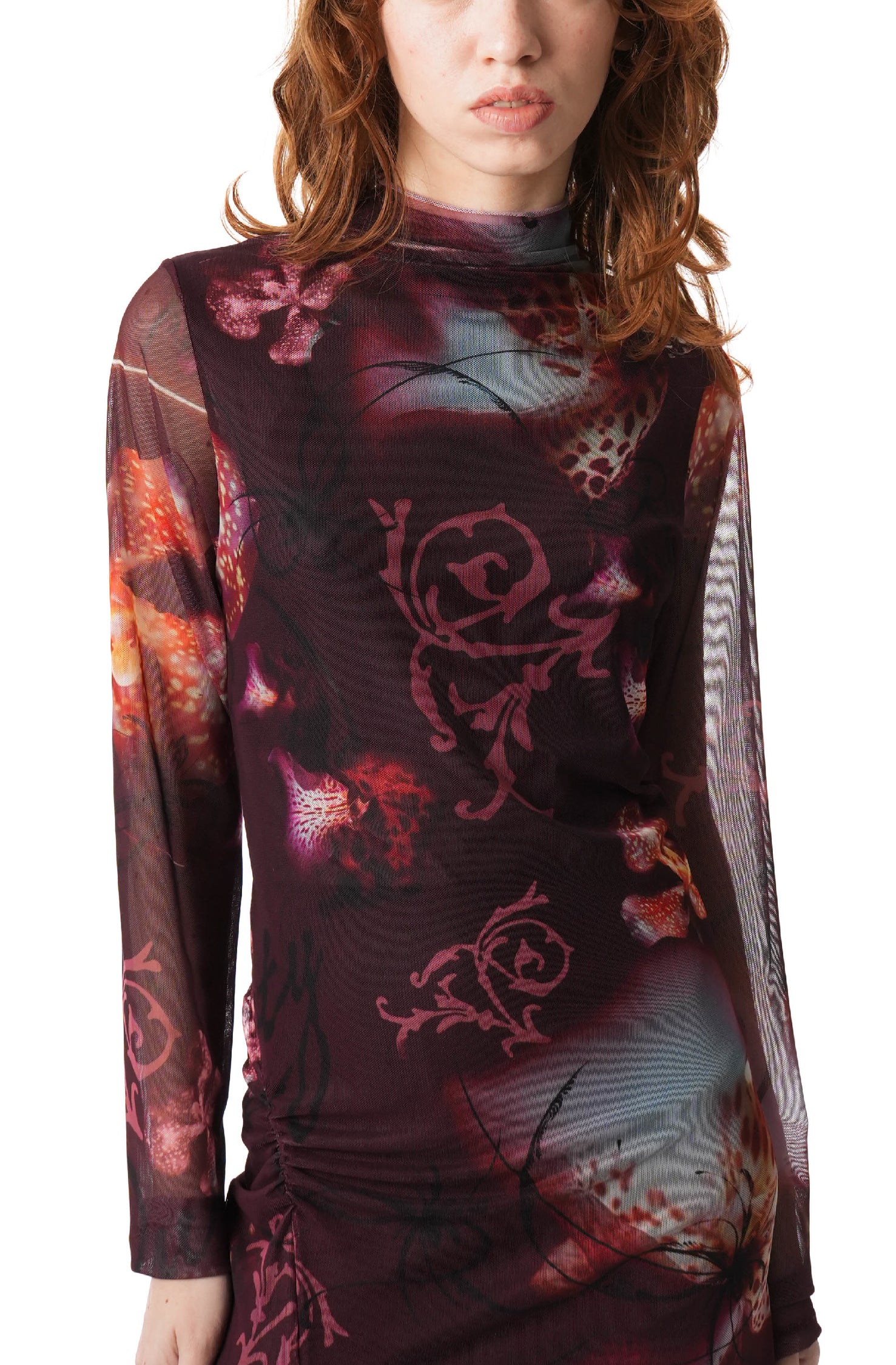 PUREZA DRAPED DRESS - Image 4