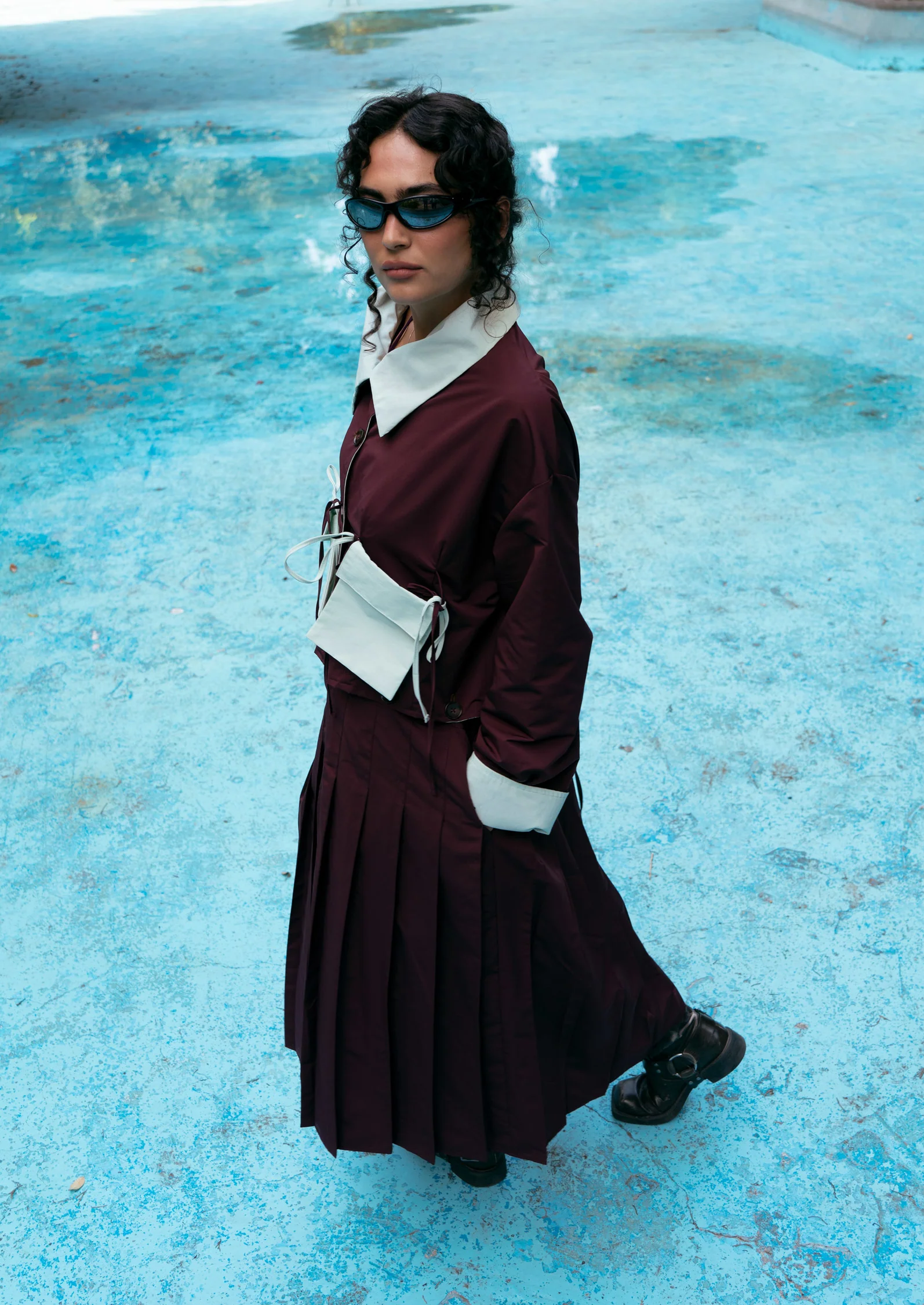 RAIN JACKET + RAIN MINI + RAIN SKIRT | FIG + MINT - Image 5