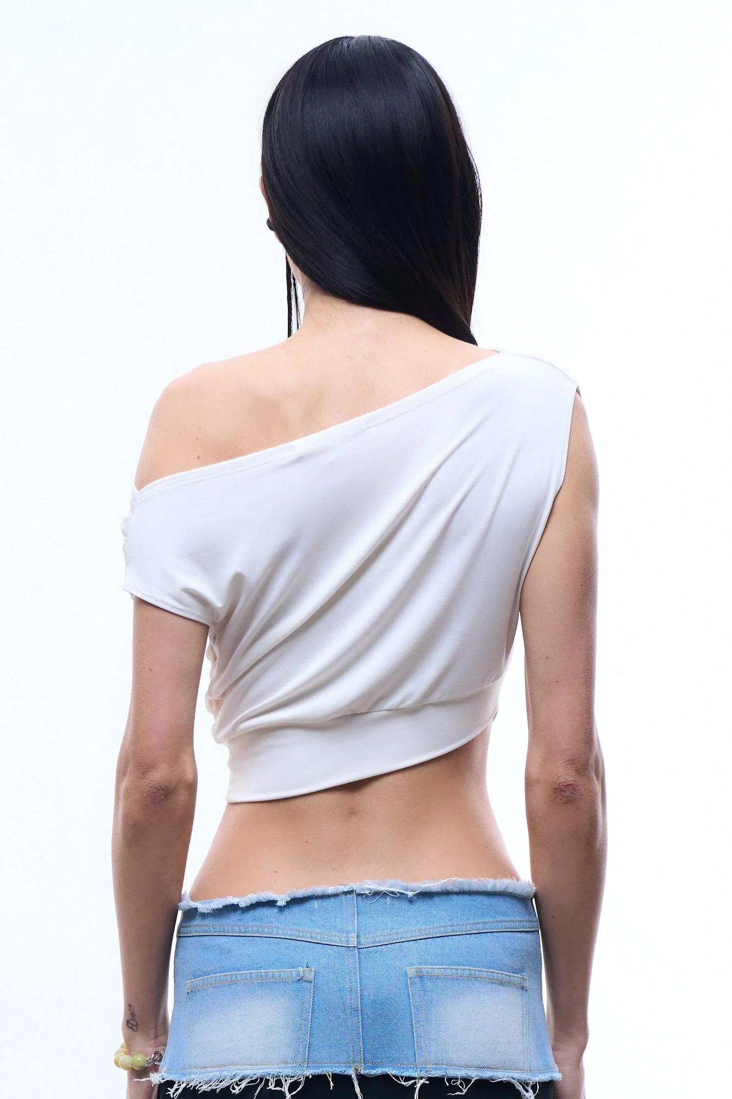 RIPPLE TOP IN WHITE - Image 2