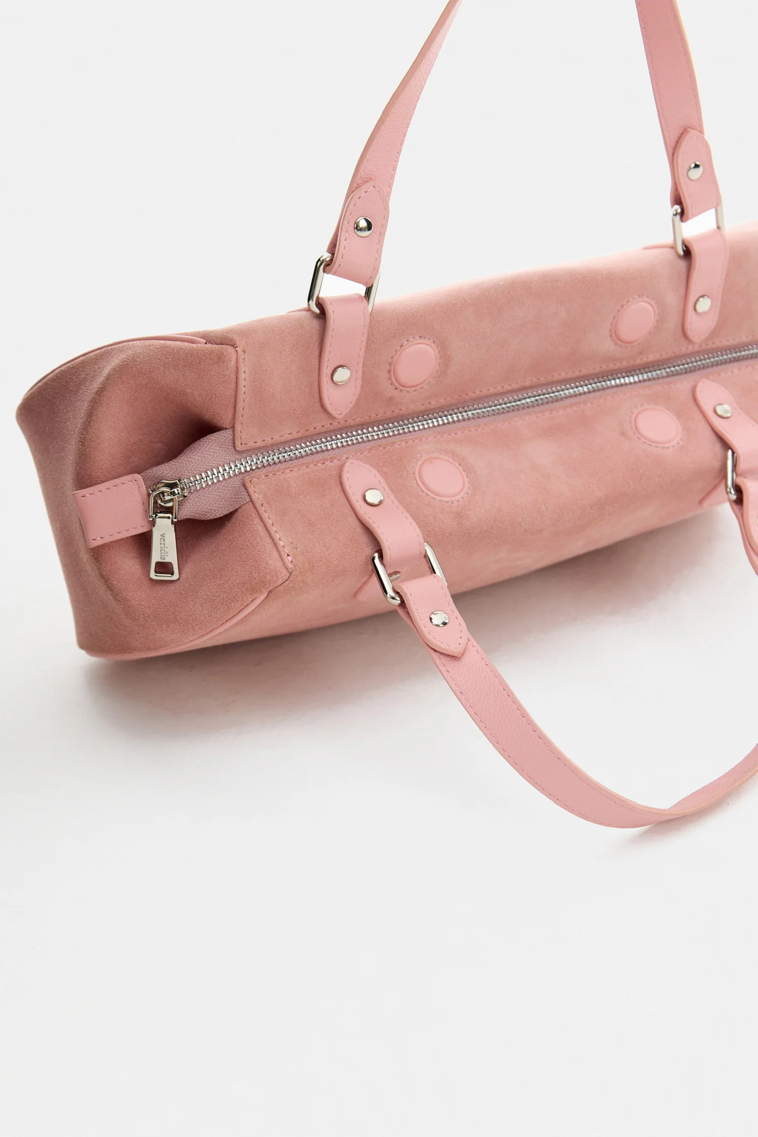 Suede pink Berlinesa bag - Image 3