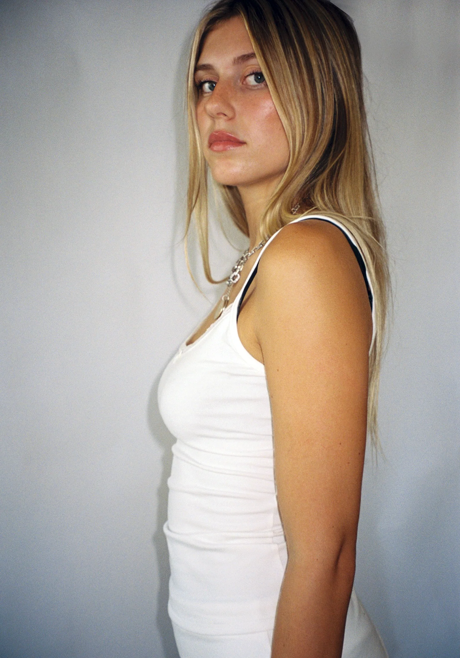 Thalia Tank Top in Orchid - Image 3