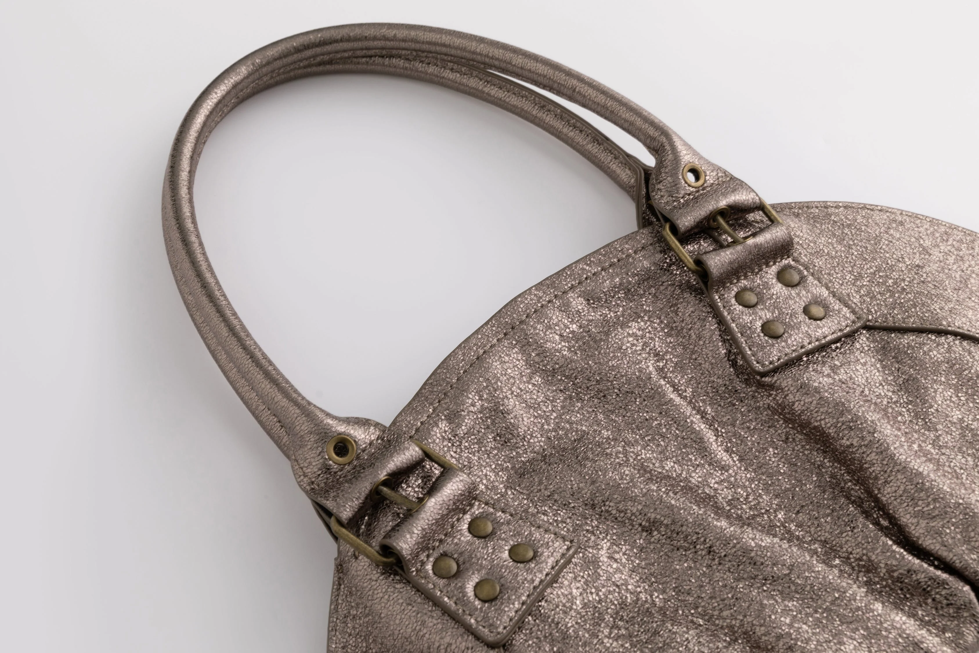 The Croissant Bag Metallic Bronze - Image 2