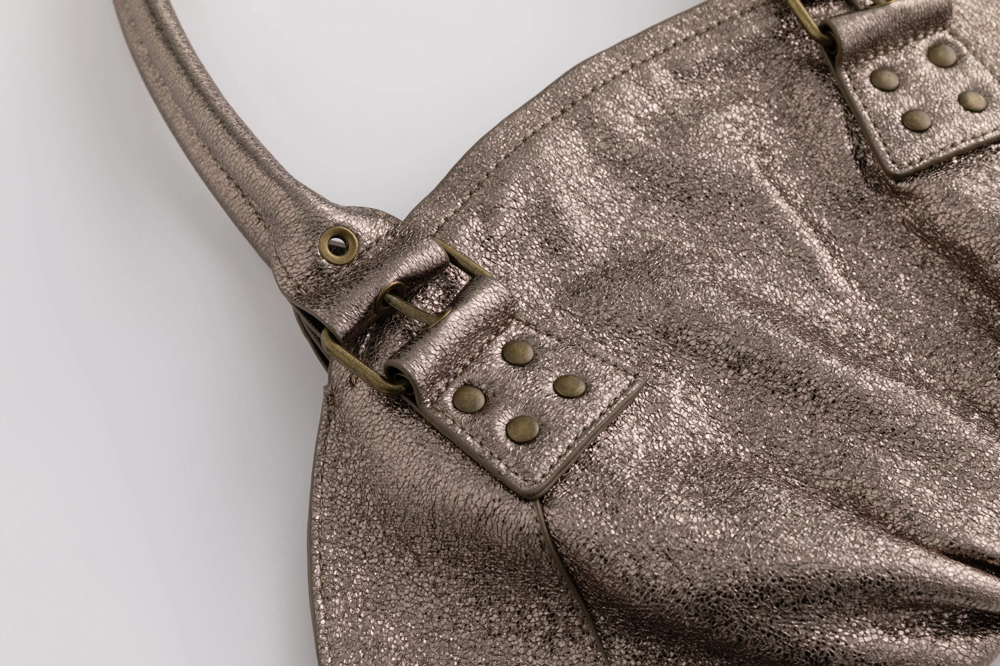 The Croissant Bag Metallic Bronze - Image 3