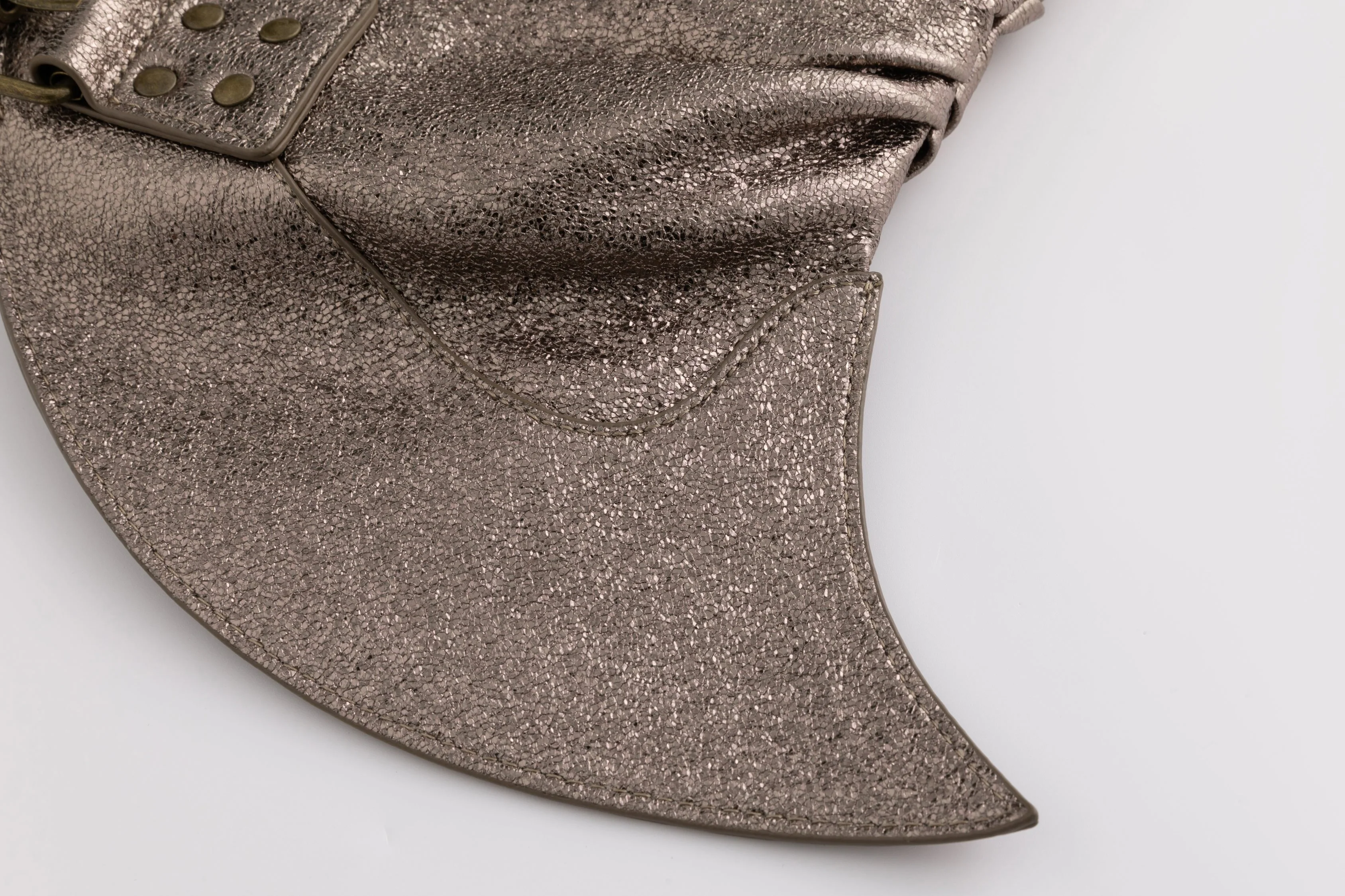 The Croissant Bag Metallic Bronze - Image 4