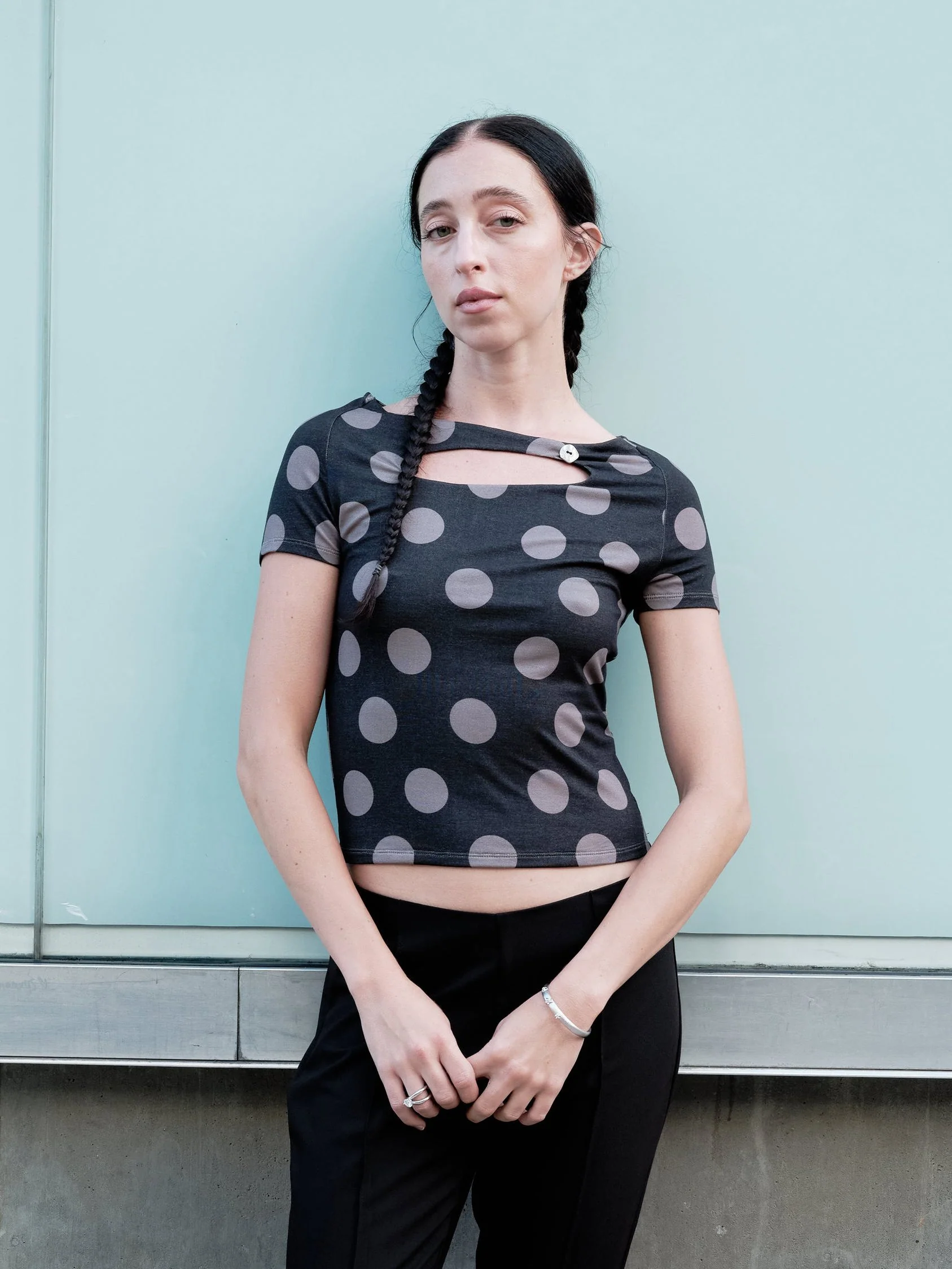 THE KEY POLKA DOTS TOP