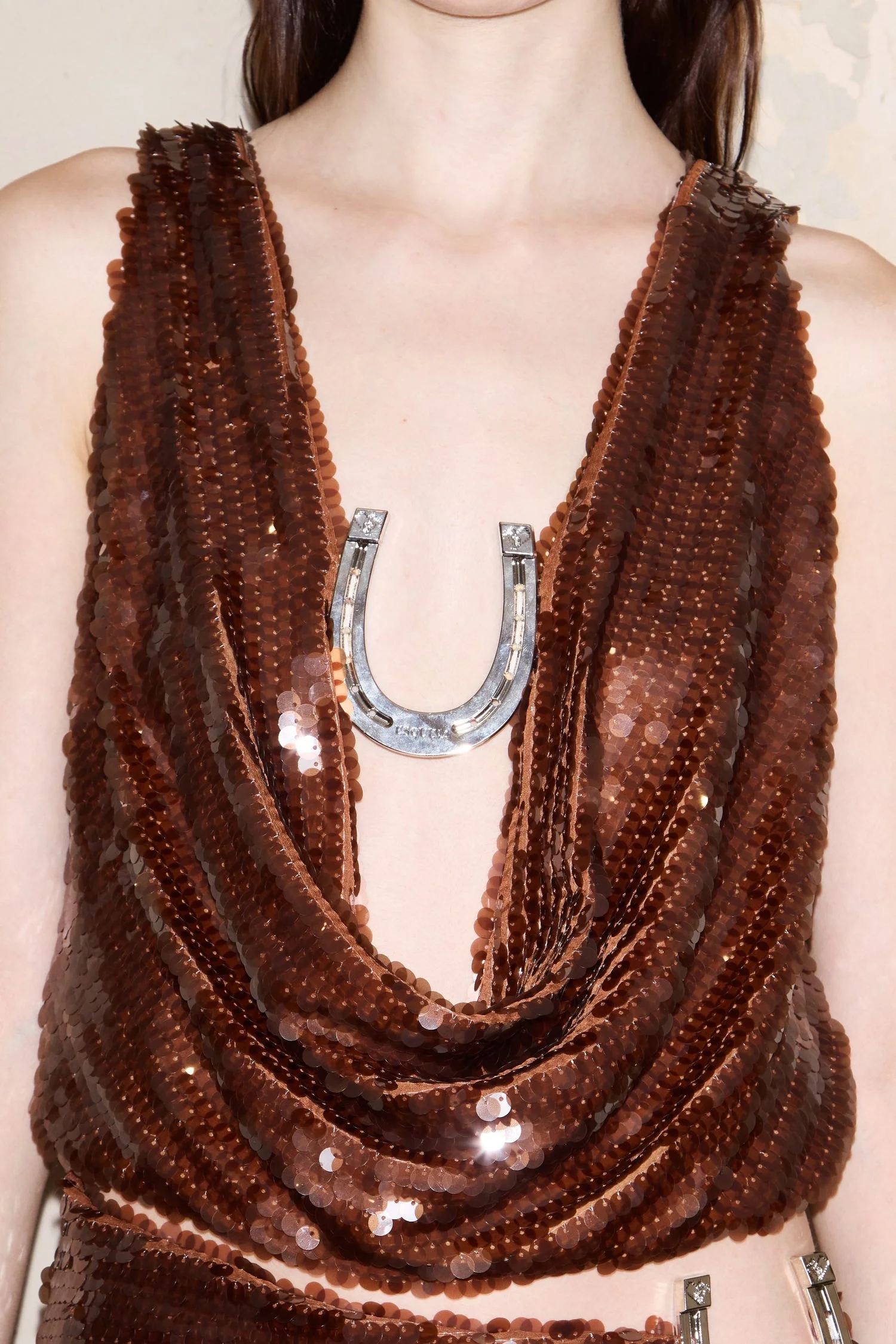 TISCORNIA TOP BROWN - Image 5