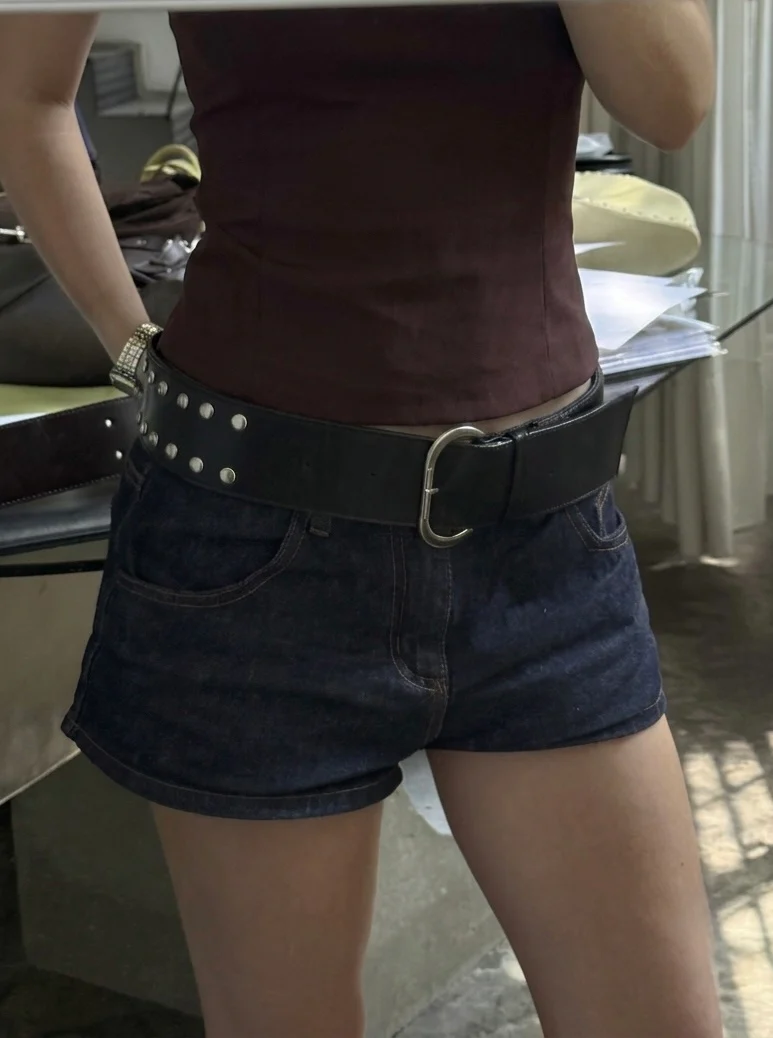 Wide Studded Belt - Image 3
